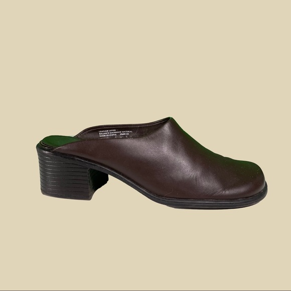 Chocolate Brown Clogs - Picture 6 of 6